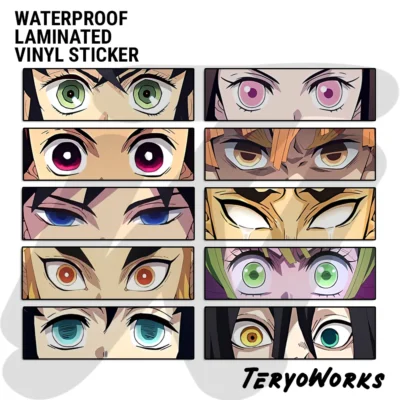 Demon Slayer Eye Slap Sticker (Copy)